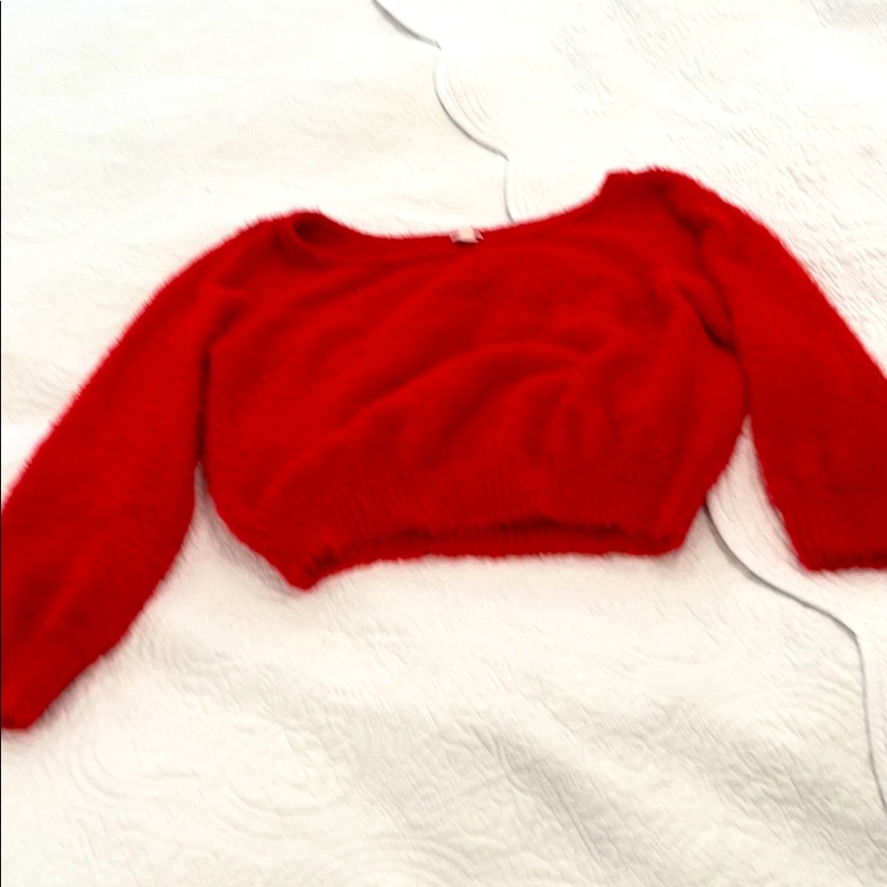 Red sweater